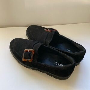 Vaneli black suede shoes